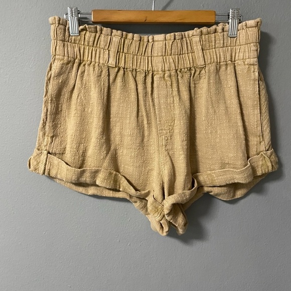 NWT Free People Solar Flare Baja Cotton Short in Warm Sand. Size Medium - Picture 5 of 9